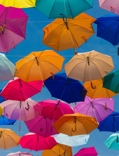 umbrellas